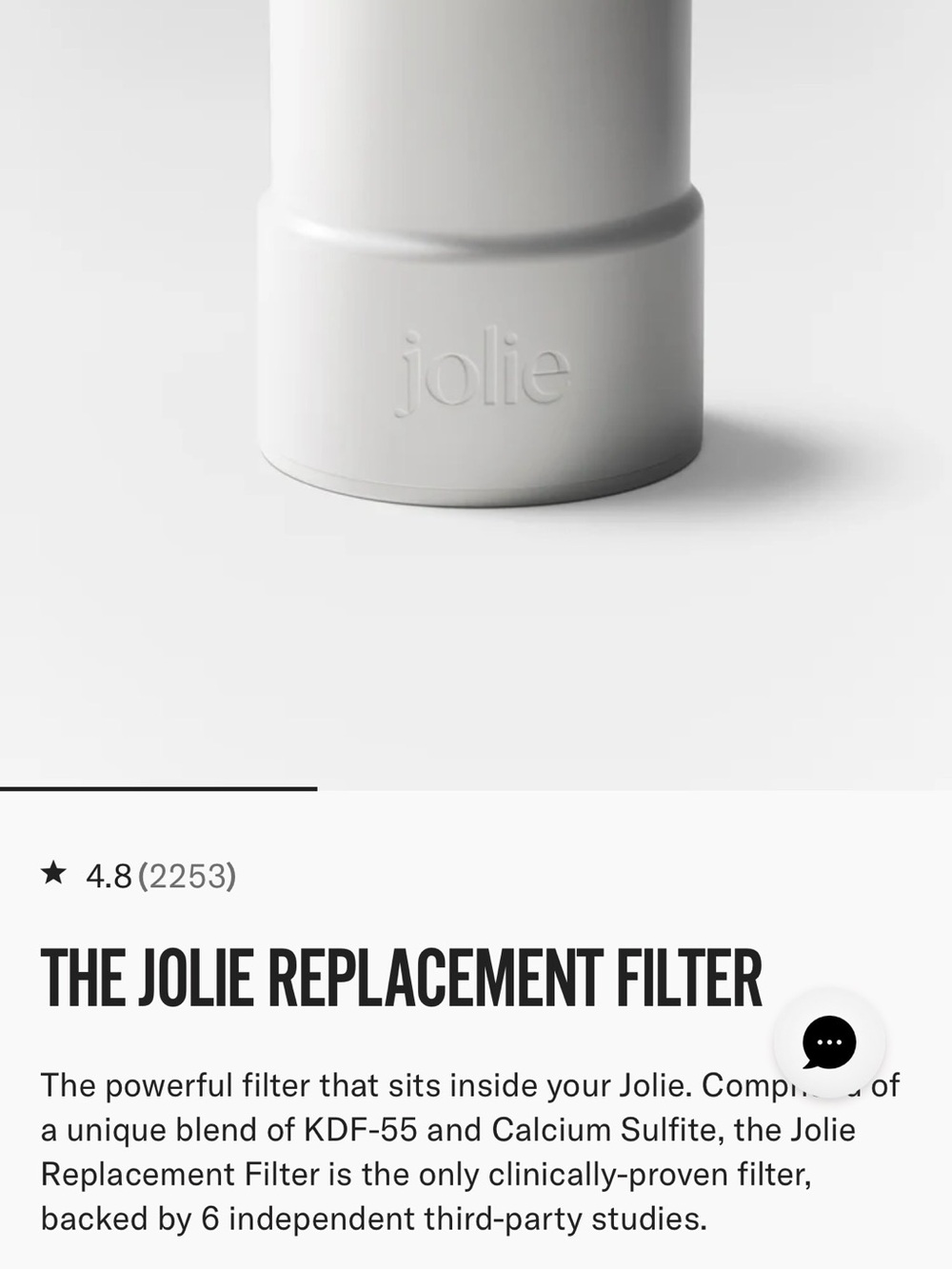 Two Jolie Water Filter Replacements - Picture 3 of 4